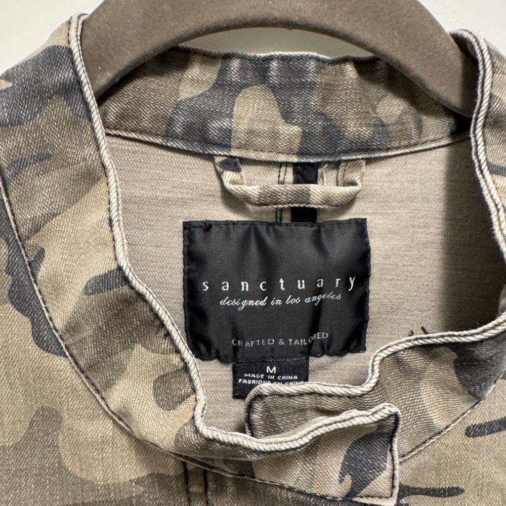 Anthropologie ‘Sanctuary’ Camouflage Utility / Field Jacket - Picture 2 of 10